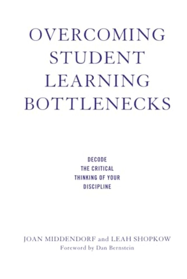 Overcoming Student Learning Bottlenecks
