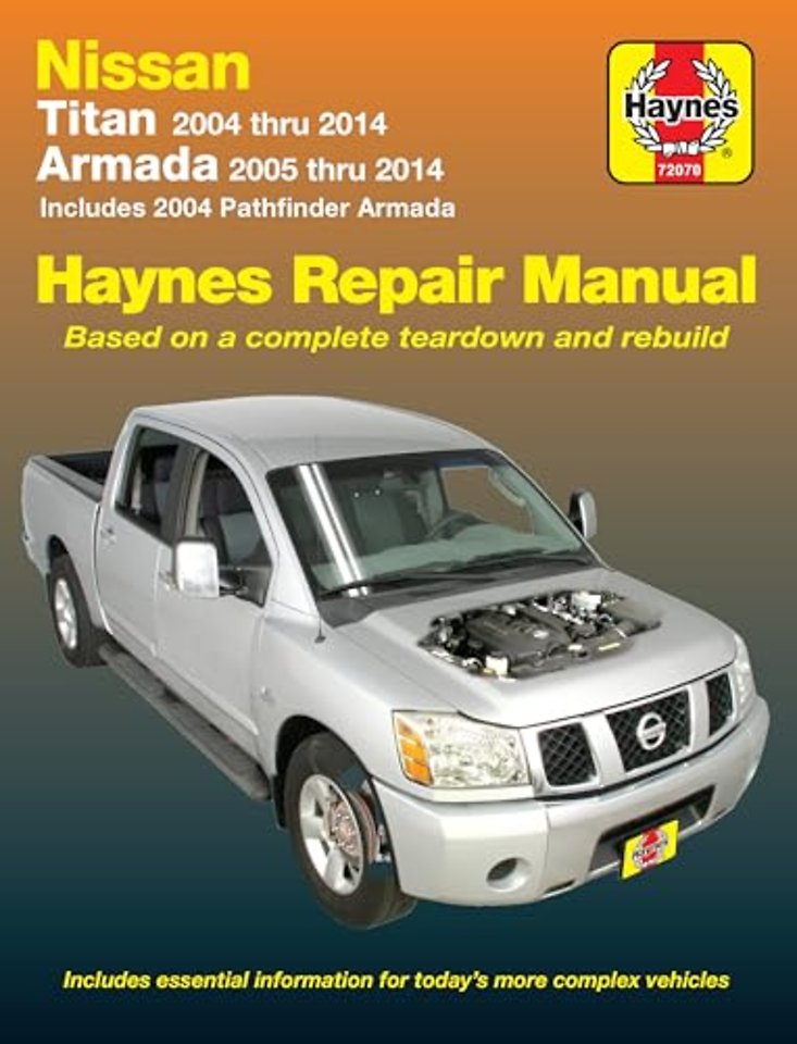 Nissan Titan (2004-2014) & Armada (2005-2014) Haynes Repair Manual (USA)