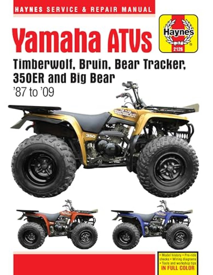 Yamaha ATVs (87 - 09) Haynes Repair Manual