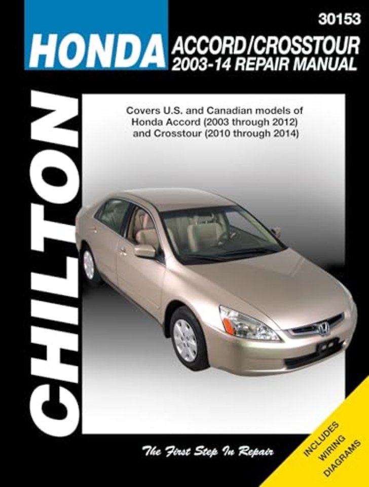 Honda Accord/Crosstour (Chilton) – 2003–14