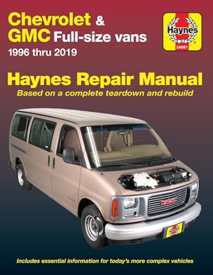 Chevrolet Express & GMC Savana full-size petrol vans (1996-2019) (USA)