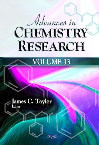 Advances in Chemistry Research