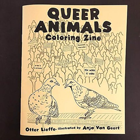 Queer Animals Coloring Book