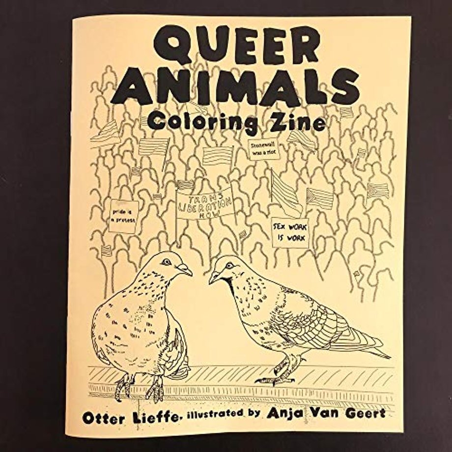 Queer Animals Coloring Book