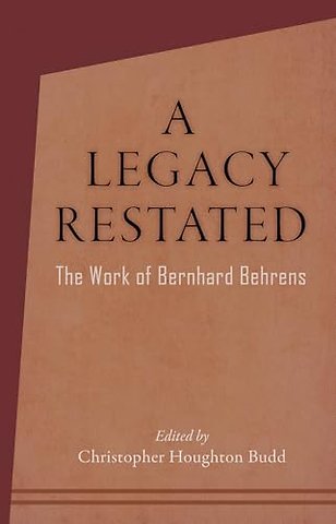 A Legacy Restated