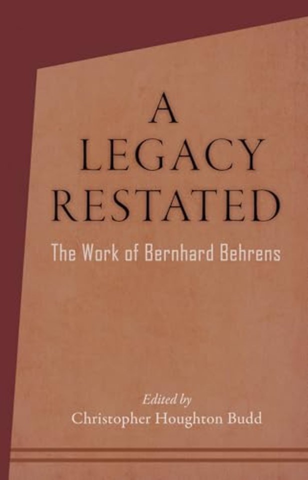 A Legacy Restated
