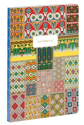 Ancient Egypt Patterns - Albert Racinet A5 Notebook