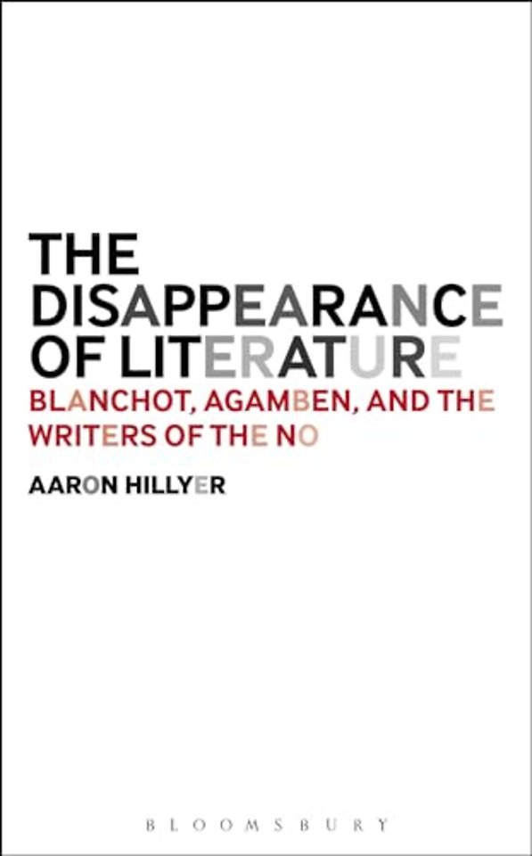 The Disappearance of Literature