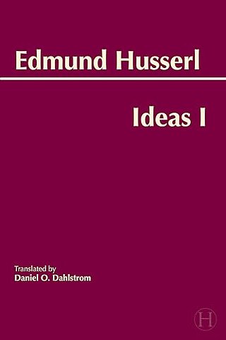 Ideas for a Pure Phenomenology and Phenomenological Philosophy