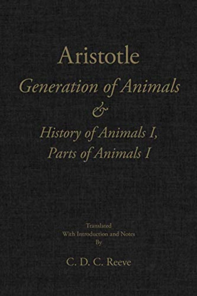 Generation of Animals & History of Animals I, Parts of Animals I