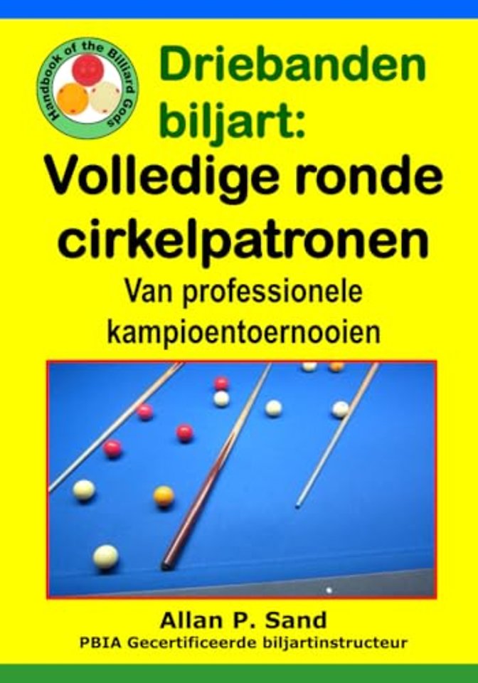 Driebanden biljart - Volledige ronde cirkelpatronen
