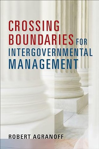 Crossing Boundaries for Intergovernmental Management