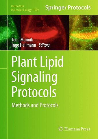 Plant Lipid Signaling Protocols