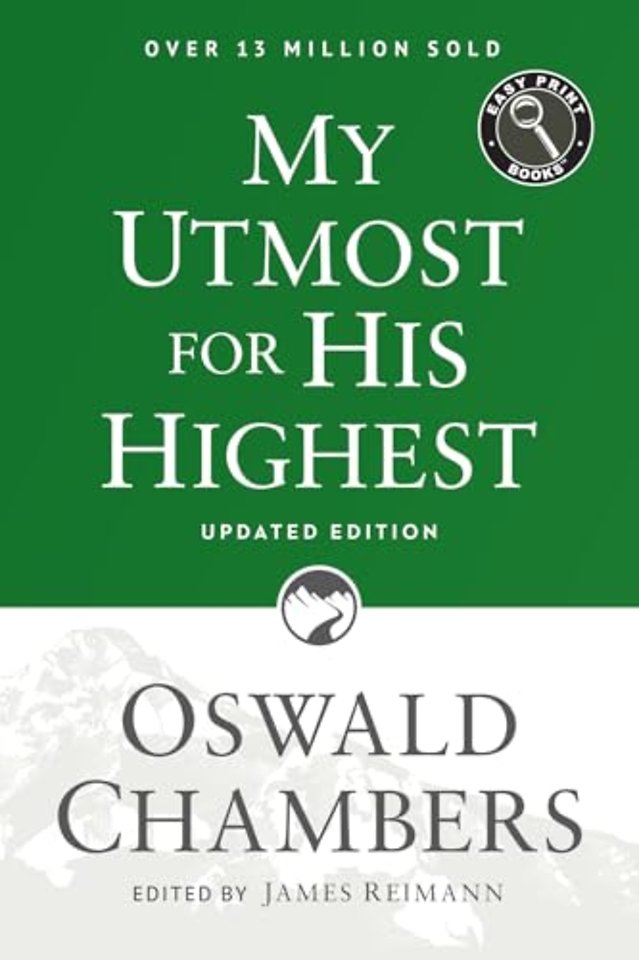 My Utmost for His Highest