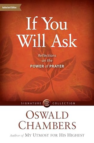 If You Will Ask