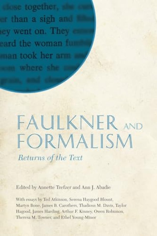 Faulkner and Formalism – Returns of the Text