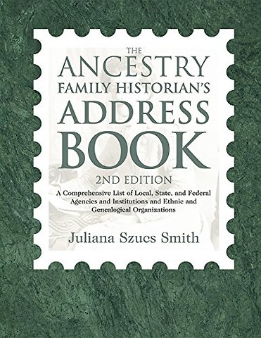 The Ancestry Family Historian's Address Book