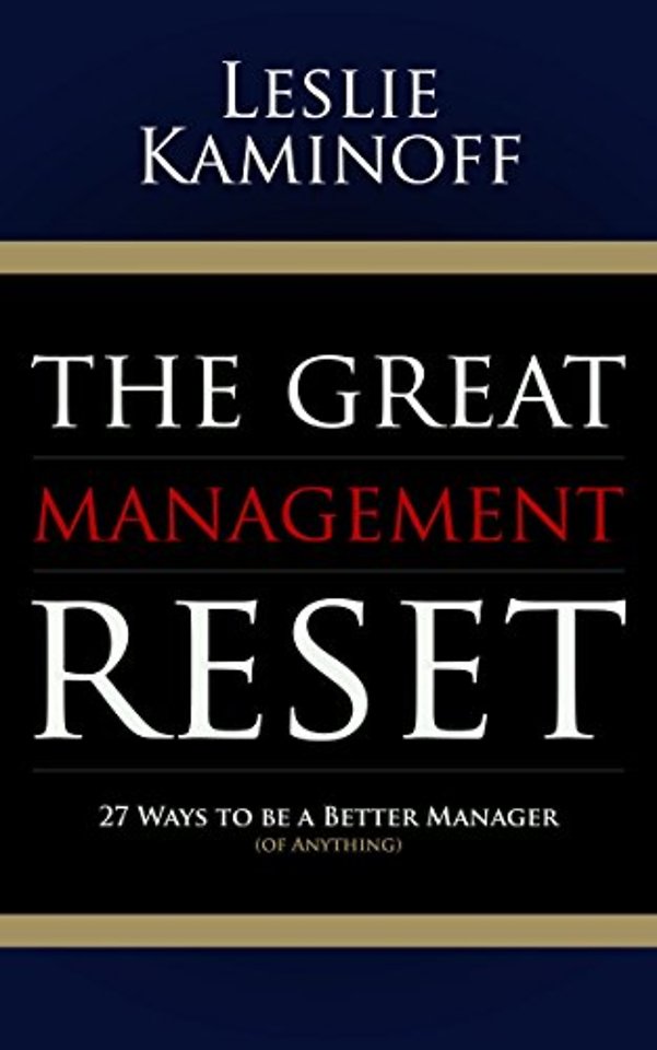 The Great Management Reset