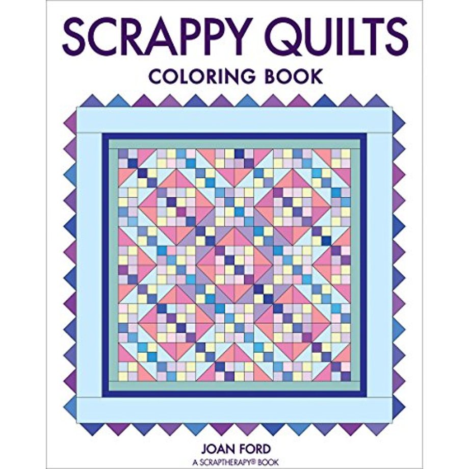 Scrappy Quilts Coloring Book