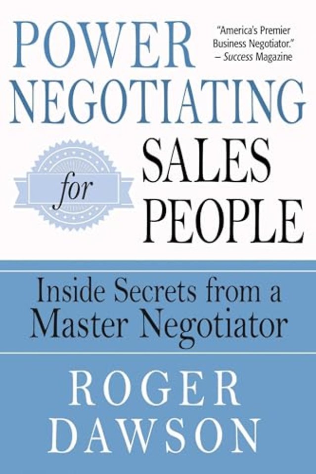 Power Negotiating for Salespeople