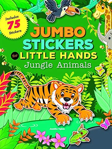 Jumbo Stickers for Little Hands: Jungle Animals