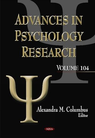 Advances in Psychology Research
