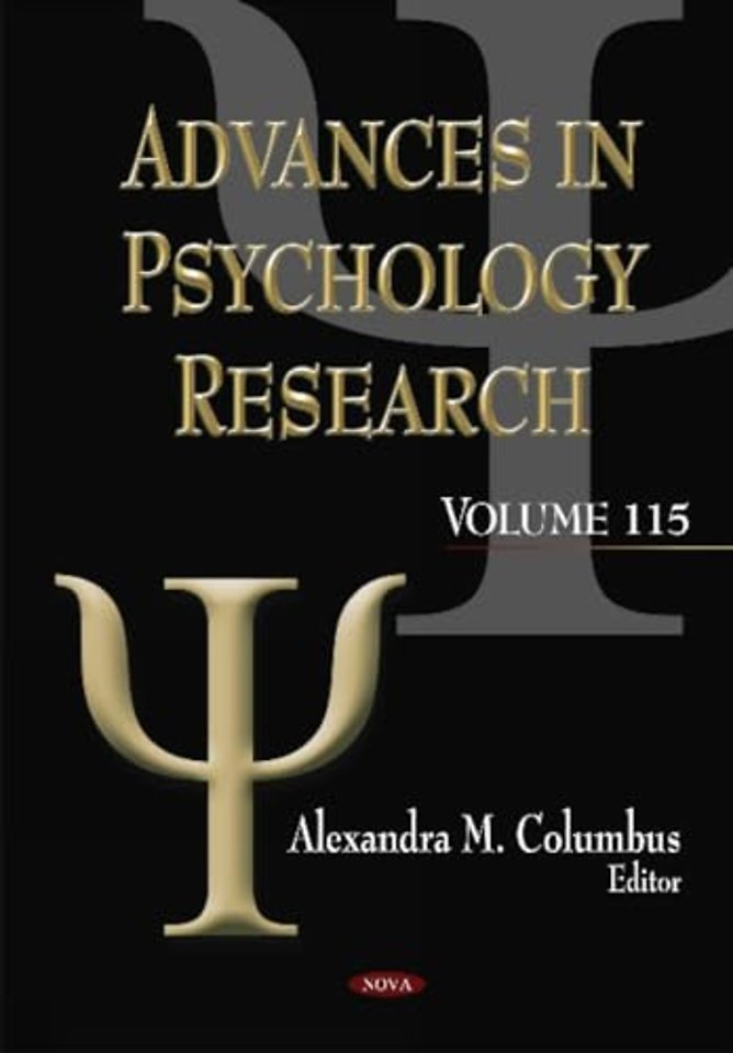 Advances in Psychology Research