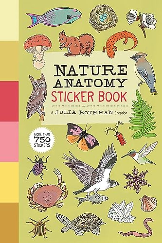 Nature Anatomy Sticker Book