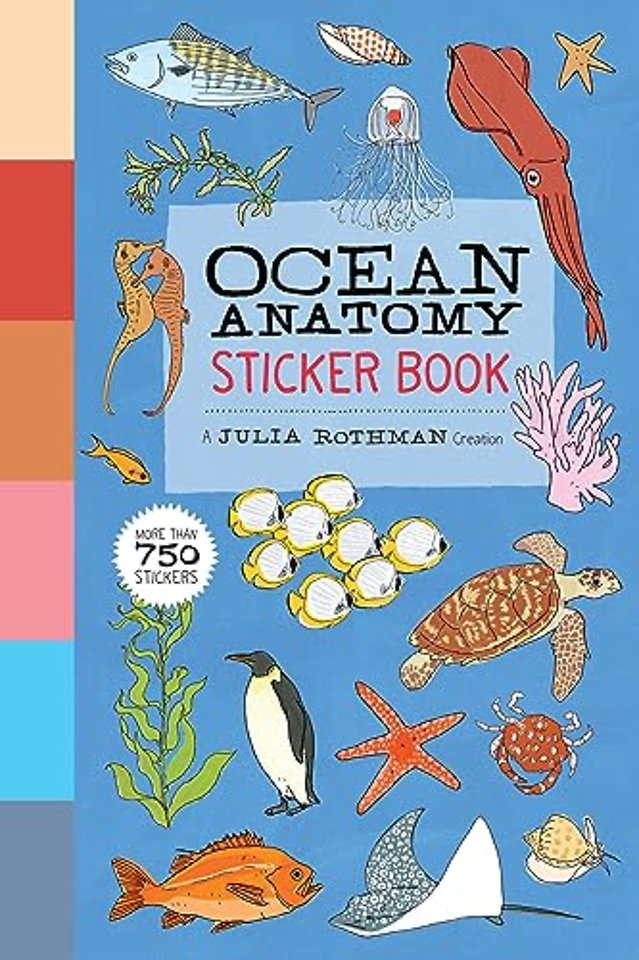 Ocean Anatomy Sticker Book