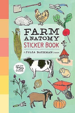 Farm Anatomy Sticker Book