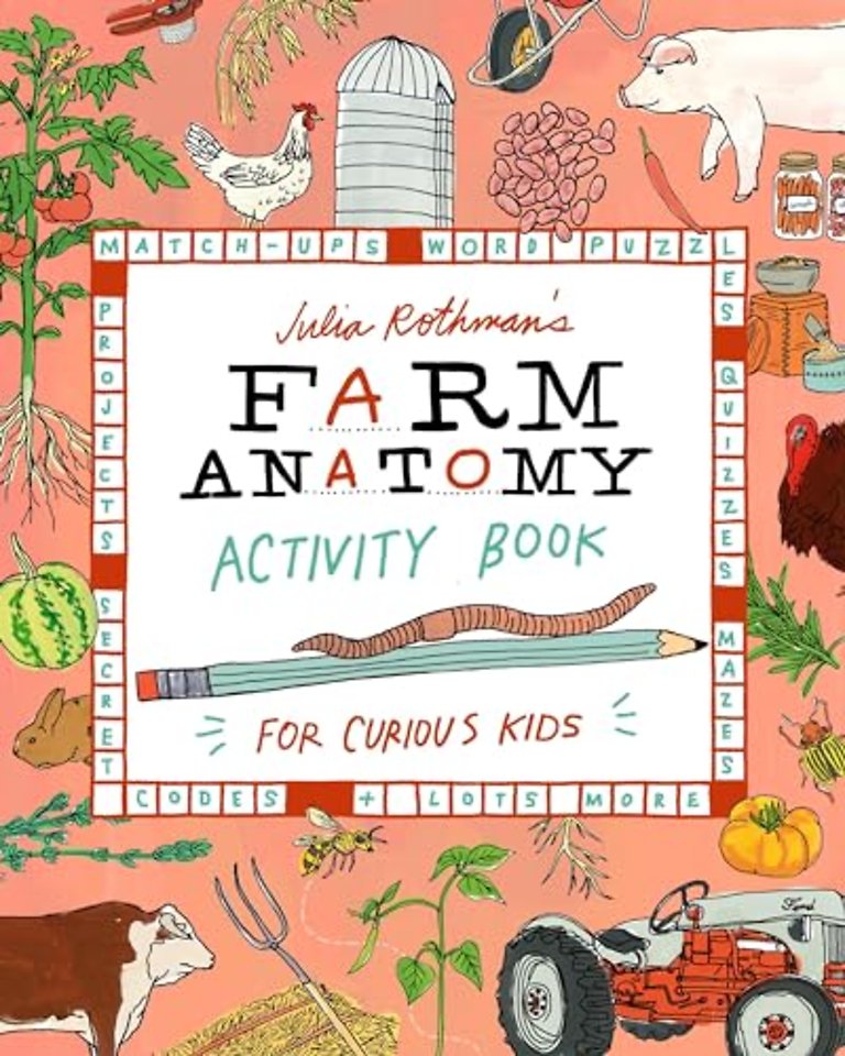 Julia Rothman's Farm Anatomy Activity Book