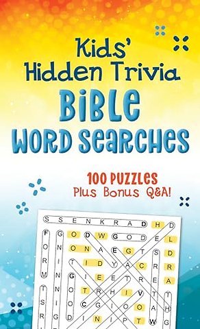 Kids' Hidden Trivia Bible Word Searches