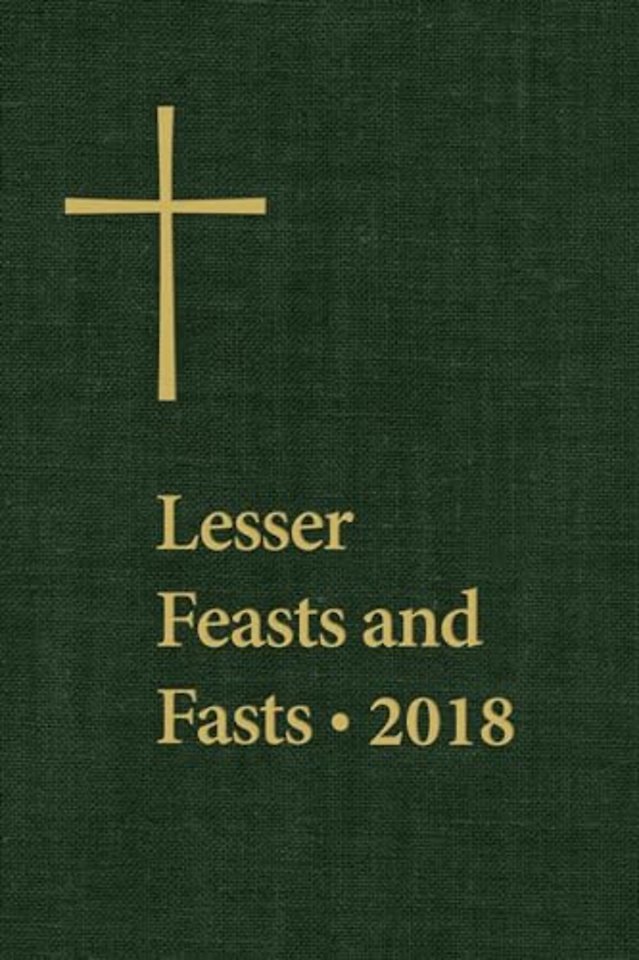 Lesser Feasts and Fasts 2018