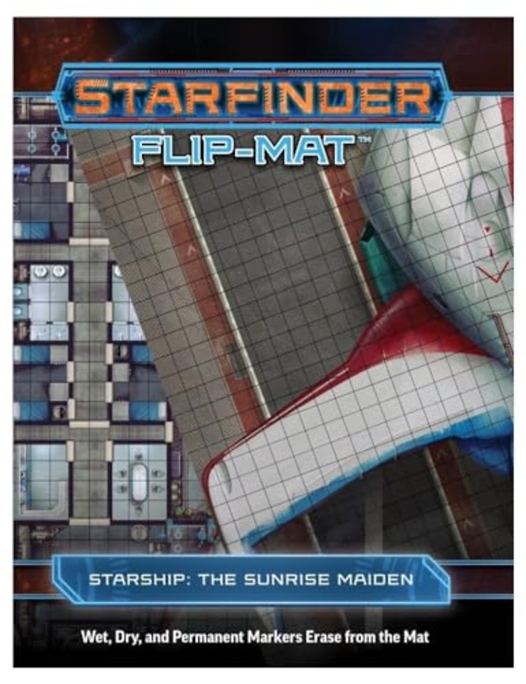 Starfinder Flip-Mat Starship: The Sunrise Maiden