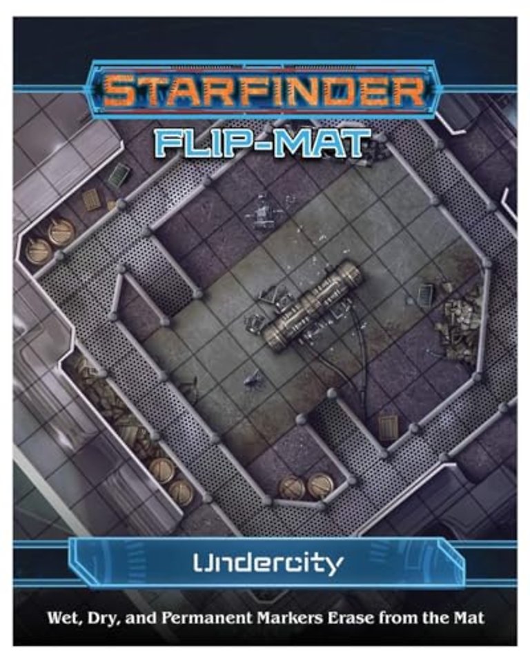 Starfinder Flip-Mat: Undercity