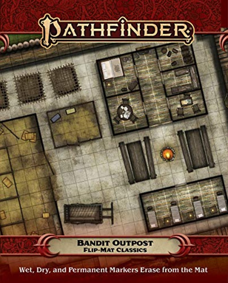 Pathfinder Flip-Mat Classics: Bandit Outpost