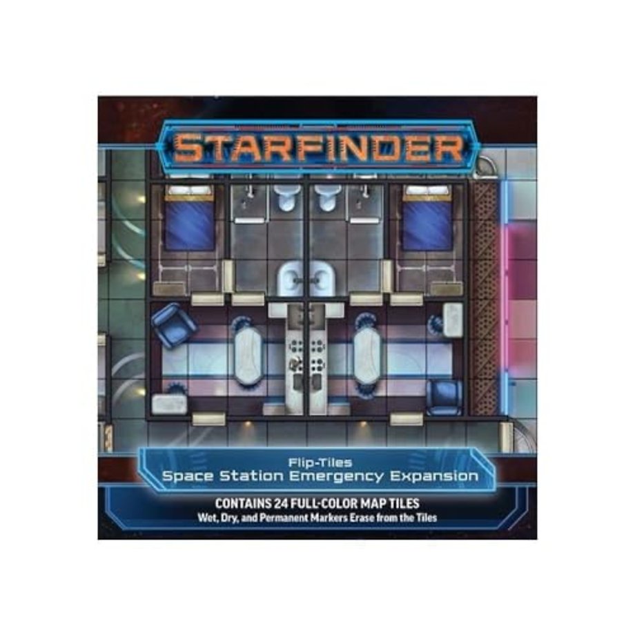 Starfinder Flip-Tiles: Space Station Emergency Expansion