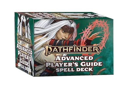 Pathfinder Advanced Player's Guide Spell Cards