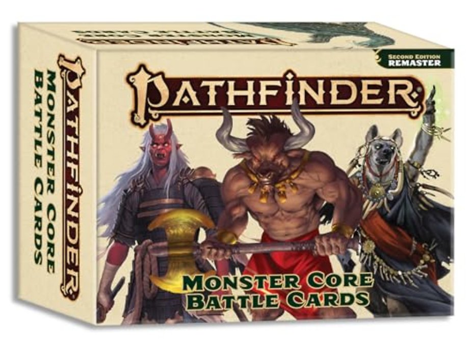 Pathfinder Monster Core Battle Cards