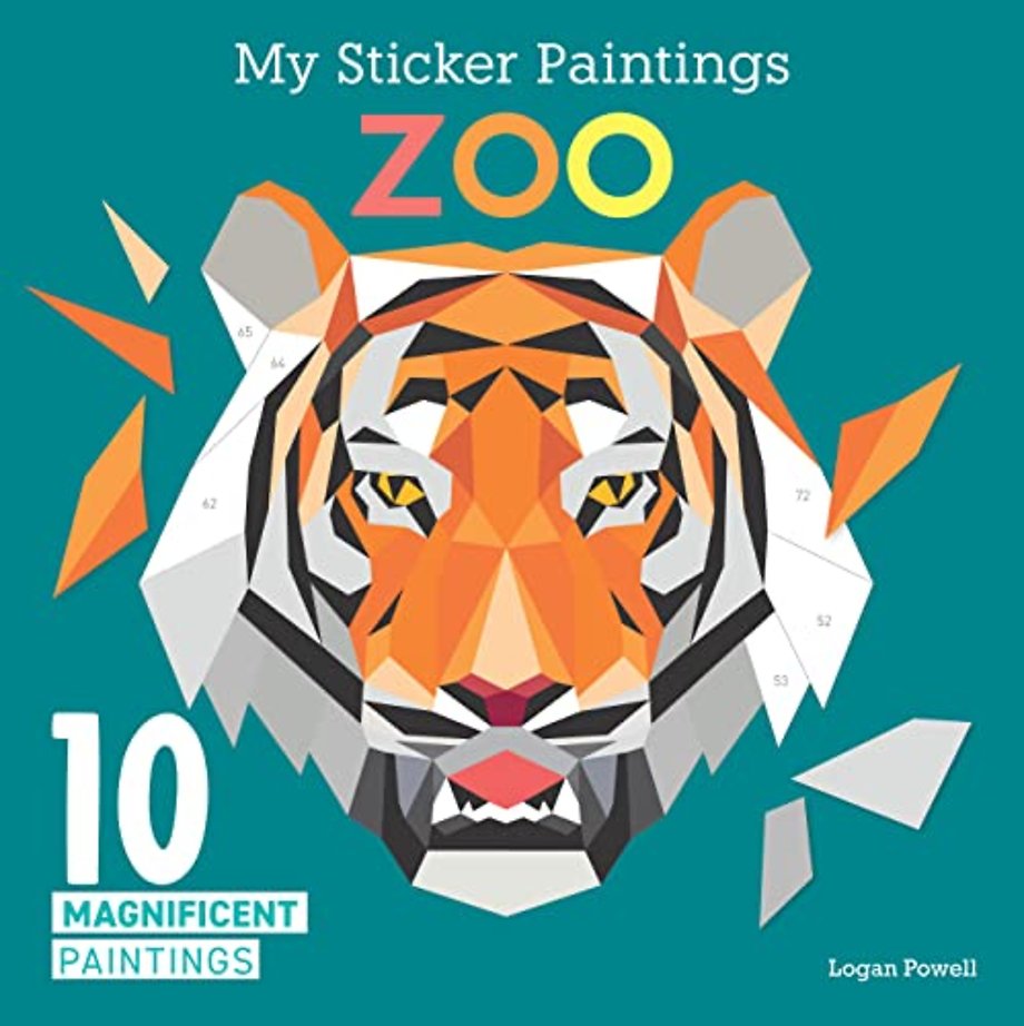 My Sticker Paintings: Zoo