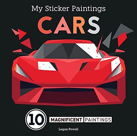 My Sticker Paintings: Cars