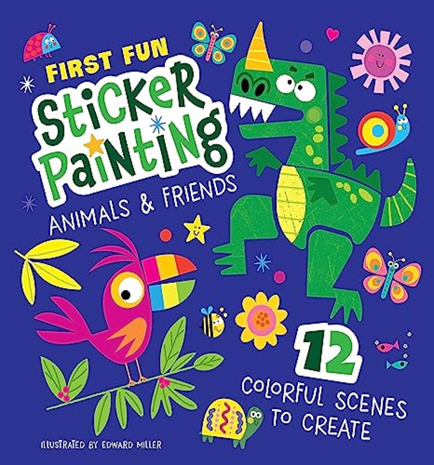 First Fun: Sticker Painting Animals & Friends