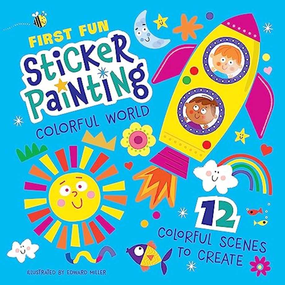 First Fun: Sticker Painting Colorful World
