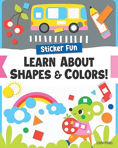 Sticker Fun: Learn About Shapes & Colors!