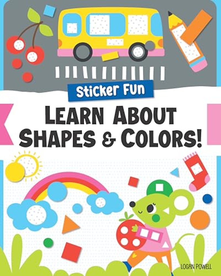 Sticker Fun: Learn About Shapes & Colors!