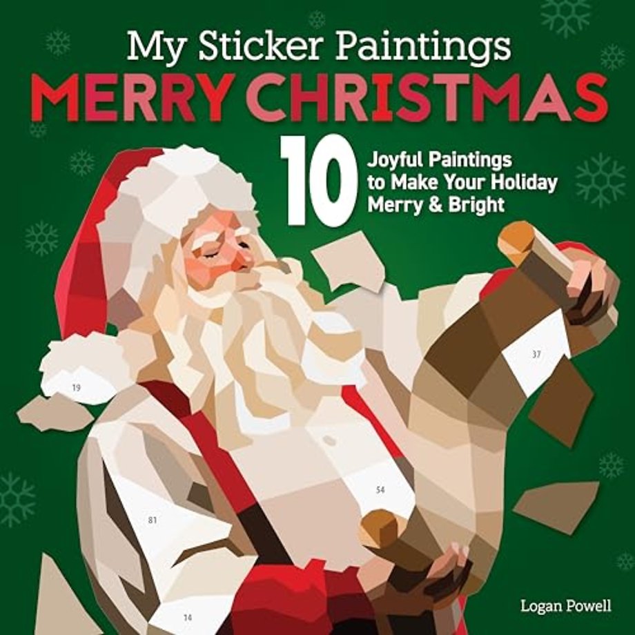My Sticker Paintings: Merry Christmas