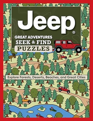 Jeep® Great Adventures Seek & Find Puzzles