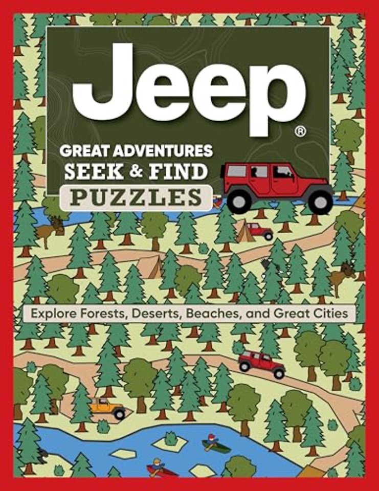 Jeep® Great Adventures Seek & Find Puzzles