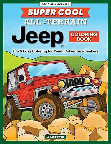 Super Cool All-Terrain Jeep® Coloring Book