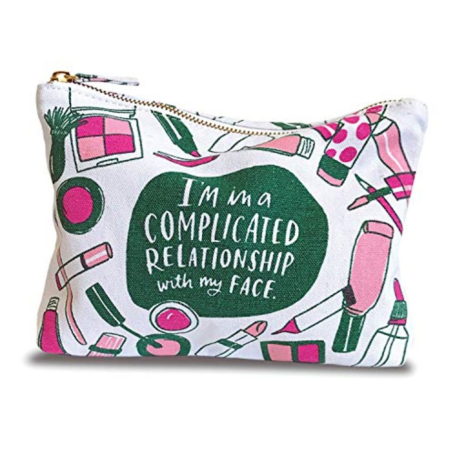 Em & Friends Complicated Relationship Canvas Pouch